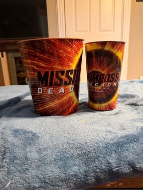 Mission Impossible Dead Reckoning Part One Popcorn Bucket and Cup Set